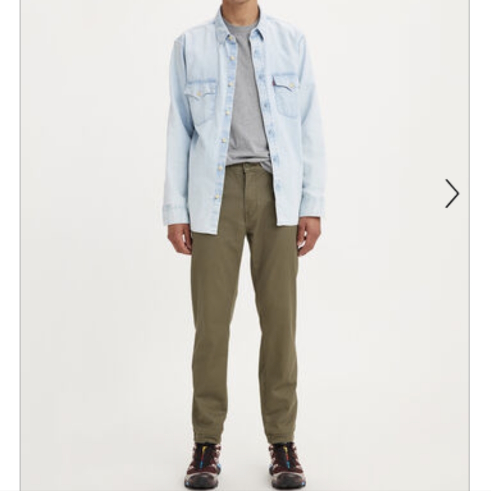 Levi's standard taper fit mens chinos